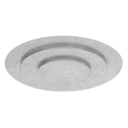 Luminosa Lighting Luminosa Heda 35Cm Integrated Led Semi Flush Ceiling Light Silver Colored Led 3000K - thumbnail 2