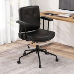 Gainoom Home Office Chair Coffee Small Desk Chair Adjustable Computer Chair - thumbnail 8