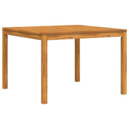 Berkfield Garden Dining Set 3 Pcs Brown Solid Acacia Wood - thumbnail 5