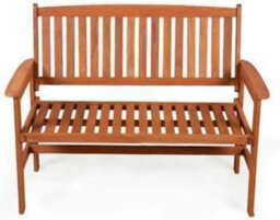 Marco Paul Traditional Wooden Garden Bench - 3-Seater - thumbnail 7