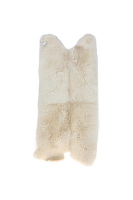 Fenland Sheepskin Fenland Indoor Real Australian Sheepskin Quad Rug - Beige (180Cm X 110Cm) - image 1