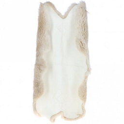 Fenland Sheepskin Fenland Indoor Real Australian Sheepskin Quad Rug - Beige (180Cm X 110Cm) - thumbnail 3