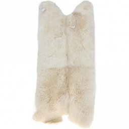Fenland Sheepskin Fenland Indoor Real Australian Sheepskin Quad Rug - Beige (180Cm X 110Cm) - thumbnail 2