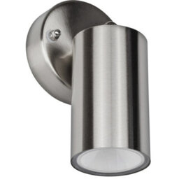 Luceco Stainless Steel Single Head Adjustable Wall Light 300Lm 4W - thumbnail 3