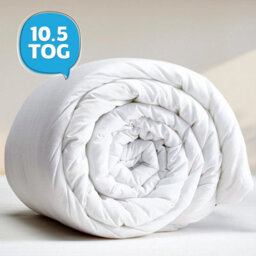 Bedlooms 10.5 Tog Duvet Tog Medium Warmth Winter Spring Breathable Smooth Hollowfiber Durable Super King 260 X 220 Cm - thumbnail 2