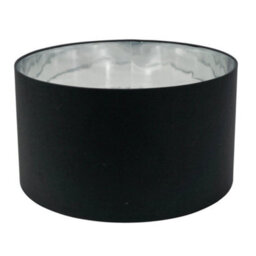 Valuelights Reni Black & Silver Inner Drum Ceiling Lamp Shade And Bulb (D)45Cm - thumbnail 7