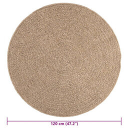 Berkfield Rug Zizur 120 Cm Jute Look Indoor And Outdoor - thumbnail 9