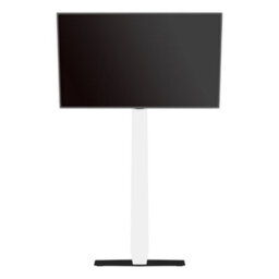"Avf Against The Wall Standing Tv Mount, For Tvs Up To 80"" - White & Black" - thumbnail 5