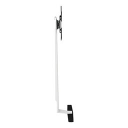 "Avf Against The Wall Standing Tv Mount, For Tvs Up To 80"" - White & Black" - thumbnail 3