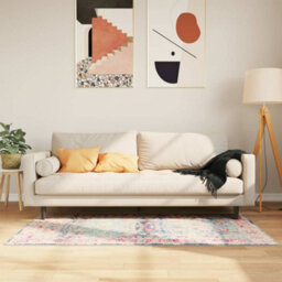 Berkfield Rug Washable Multicolour 80X150 Cm Anti Slip - thumbnail 1