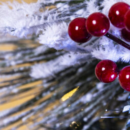Christmas Tree World The 6Ft/180Cm Snowy Led Frosted Pine Fibre Optic Tree - thumbnail 5