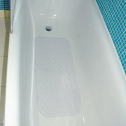 Safetots Large Anti-Slip Bath Mat, White, 76Cm X 34Cm - thumbnail 2