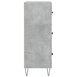 Berkfield Classic Sideboard Concrete Grey 69.5X34X90 Cm Engineered Wood - thumbnail 7