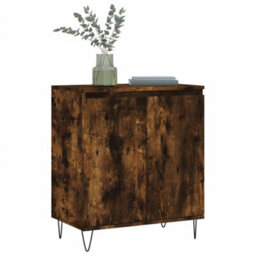 Berkfield Durable Sideboard Smoked Oak 60X35X70 Cm Engineered Wood - thumbnail 3