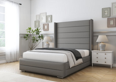 Comfort Beds Milano Pewter Dumfries Bed Frame - image 1