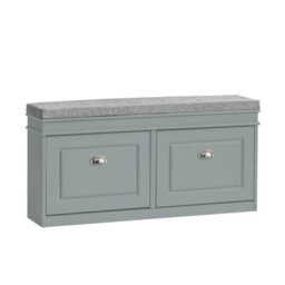 Shoe Cabinet Storage Bench Hallway Narrow Shoe Rack  With Seat Cushion 2 Flip Doors, White,sobuy Fsr64-Hg