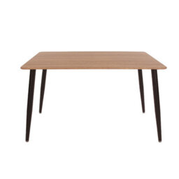 Core Products Aspen Dining Set - Rectangular Table And Four Brown Fabric Upholstered Chairs, H75.0Cm X W80.0Cm X L120.0Cm - thumbnail 6