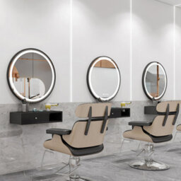 Luvodi 800mm Large Round Led Bathroom Mirror Light Dimmable Anti-Fog Makeup Mirror, Wall Switch Or Plug-In - thumbnail 8