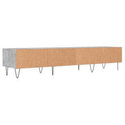 Berkfield Tv Cabinet Concrete Grey 150X36X30 Cm Engineered Wood - thumbnail 8