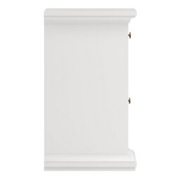 Furniture To Go Paris Nightstand 1 Door + 1 Drawer In White - thumbnail 4