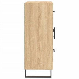 Berkfield Modern Sideboard Sonoma Oak 69.5X34X90 Cm Engineered Wood - thumbnail 7