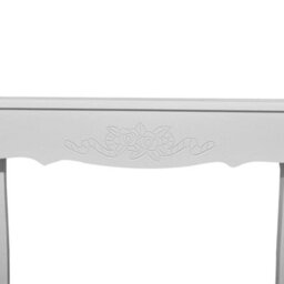 Berkfield Compact Dressing Console Table White - thumbnail 5