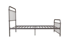 Dorel Home Wallace Metal Bed Bronze Look, Single - thumbnail 4