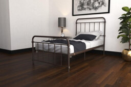 Dorel Home Wallace Metal Bed Bronze Look, Single - thumbnail 6