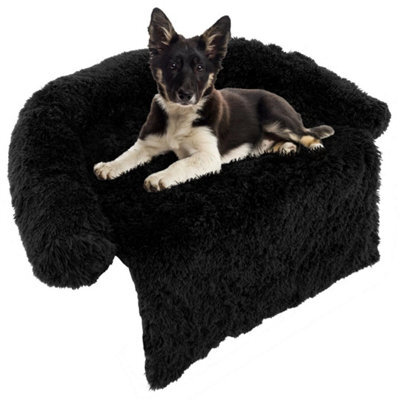 M-Size Plush Calming Dog Couch Bed Dog Sofa Bed - image 1