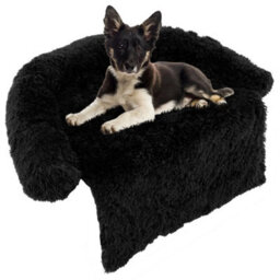 M-Size Plush Calming Dog Couch Bed Dog Sofa Bed - thumbnail 1