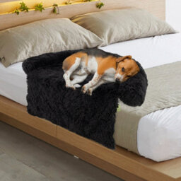 M-Size Plush Calming Dog Couch Bed Dog Sofa Bed - thumbnail 3