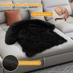 M-Size Plush Calming Dog Couch Bed Dog Sofa Bed - thumbnail 4