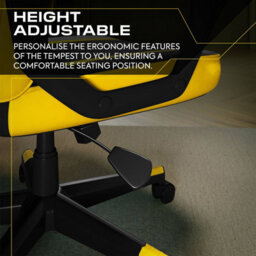 X Rocker Tempest Ergonomic Pc Office Gaming Chair - Yellow - thumbnail 6