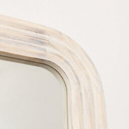 Melody Maison Light Wooden Arched Tall Wall & Leaner Mirror - 142Cm X 47Cm - thumbnail 3