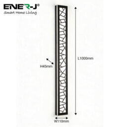 Ener-J Geometric Led Acrylic Wall Light 1000mm 48W Cct Dimmable - thumbnail 3