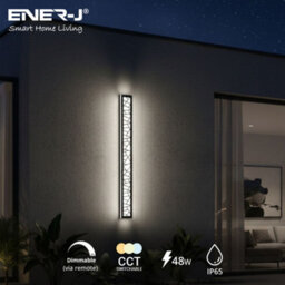 Ener-J Geometric Led Acrylic Wall Light 1000mm 48W Cct Dimmable - thumbnail 2