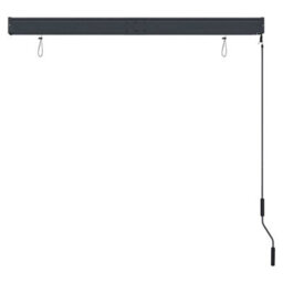 Berkfield Harmful Outdoor Roller Blind 140X250 Cm Orange And Brown - thumbnail 5