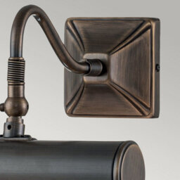 Luminosa Lighting Elstead Picture Light 1 Light Small Picture Wall Light Dark Bronze, E14 - thumbnail 5