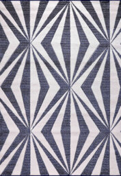 Valencia Modern Crystal Design Carved Area Rugs Navy 120X170 Cm - thumbnail 5