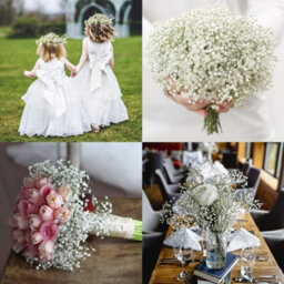 Artificial Gypsophila Flower Branches With A Realistic Feel, Suitable For Wedding Party Floral Arrangements - thumbnail 5
