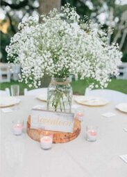 Artificial Gypsophila Flower Branches With A Realistic Feel, Suitable For Wedding Party Floral Arrangements - thumbnail 4