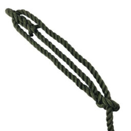 Ropeservices Uk 14mm Olive Softline Multifilament Plain Rope Halter X 12 Foot - thumbnail 3