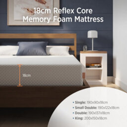 Summerby Sleep No. 16 Reflex Plus Memory Foam Mattress 18Cm, Small Double 122 X 190Cm - thumbnail 6