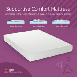 Summerby Sleep No. 16 Reflex Plus Memory Foam Mattress 18Cm, Small Double 122 X 190Cm - thumbnail 5