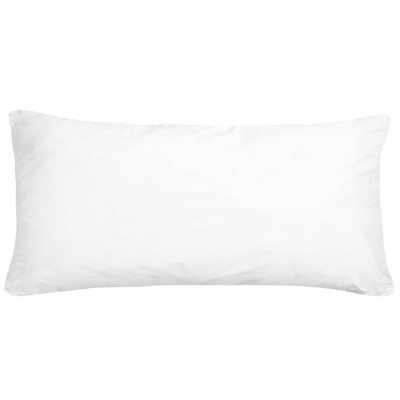 Beliani Bed Pillow Errigal High Microfibre 40 X 80 Cm White - image 1