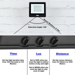 Harper Living Pir Floodlight With Fast Connector, Weatherproof Ip65, 50 Watts - thumbnail 4