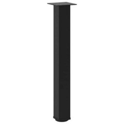 Walplus Console Table Legs 4 Pcs Black 72-74 Cm Steel - thumbnail 4