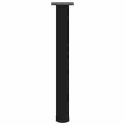 Walplus Console Table Legs 4 Pcs Black 72-74 Cm Steel - thumbnail 5