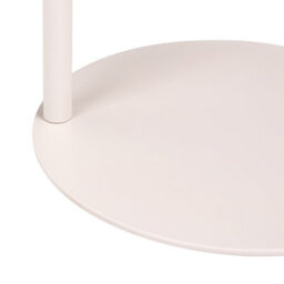 Beliani Side Table Kensico Metal Off-White - thumbnail 5