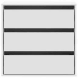 Walplus Corner Chest Of Drawers White 60X41X58 Cm Engineered Wood - thumbnail 4